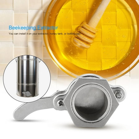 Pro Stainless Steel Bee Honey Tap Gate Valve Beekeeping Extractor Bottling Tools